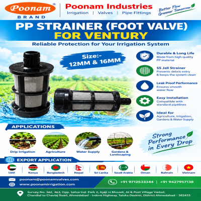 PP Venturi Foot Valve